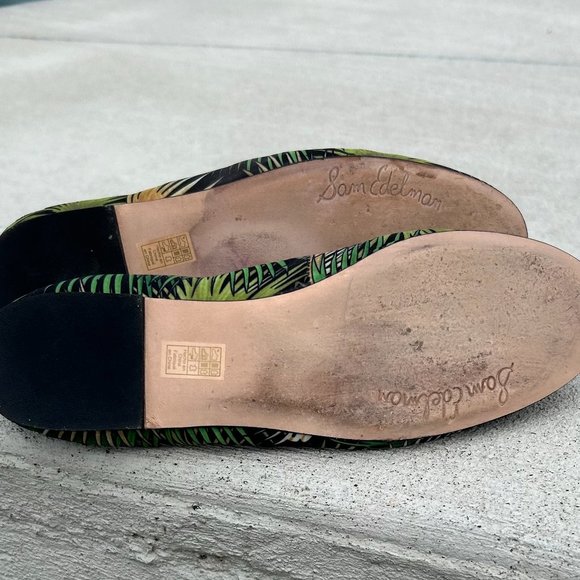 Sam Edelman FELICIA Novelty Tropical Ballet Flats Shoes size 10 - Picture 7 of 9
